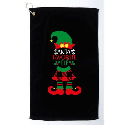 Santa's Favorite Helper Platinum Collection Golf Towel