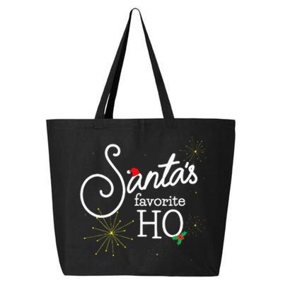 SantaS Favorite Ho Funny Christmas Cheeky Do It For Ho 25L Jumbo Tote