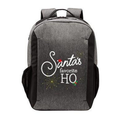 SantaS Favorite Ho Funny Christmas Cheeky Do It For Ho Vector Backpack