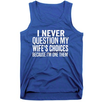 Sarcastic Funny Humor Birthday Gift Best Husband Valentine's Cute Gift Tank Top