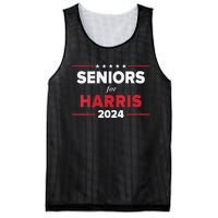 Seniors For Harris 2024 Kamala Harris For President Mesh Reversible Basketball Jersey Tank