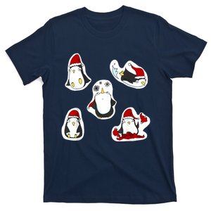 Silly Funny Holiday Penguins T-Shirt