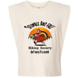 Stumble & Fall Hiking Society DonT Worry ItS A Scratch Garment-Dyed Women's Muscle Tee