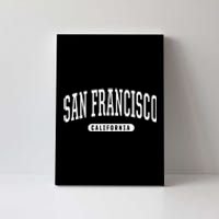 San Francisco Hoodie Swea College University Style Canvas