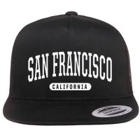 San Francisco Hoodie Swea College University Style Flatbill Hat