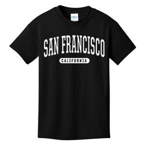 San Francisco Hoodie Swea College University Style Kids T-Shirt