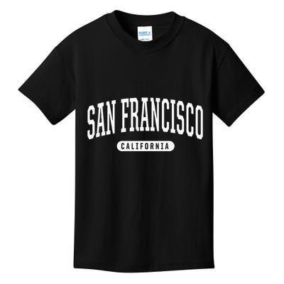 San Francisco Hoodie Swea College University Style Kids T-Shirt