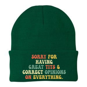 Sorry For Having Great Tits And Correct Opinions On Knit Cap Winter Beanie