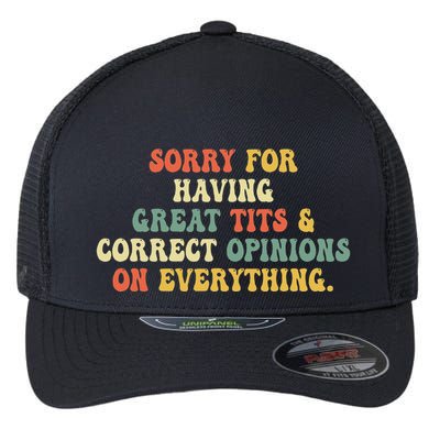 Sorry For Having Great Tits And Correct Opinions On Flexfit Unipanel Trucker Cap