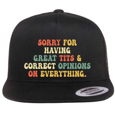 Sorry For Having Great Tits And Correct Opinions On Flatbill Hat