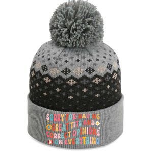 Sorry For Having Great Tits And Correct Opinions On Everything The Baniff Cuffed Pom Beanie