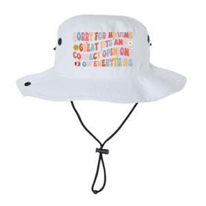 Sorry For Having Great Tits And Correct Opinions On Everything Legacy Cool Fit Booney Bucket Hat