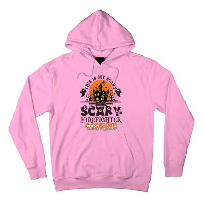 Scary Firefighter Halloween Costume Gift Hoodie