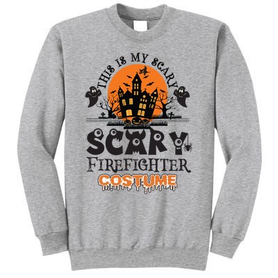 Scary Firefighter Halloween Costume Gift Sweatshirt