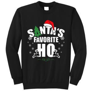 SantaS Favorite Ho Christmas Funny Saying Sweatshirt