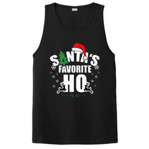 SantaS Favorite Ho Christmas Funny Saying PosiCharge Competitor Tank