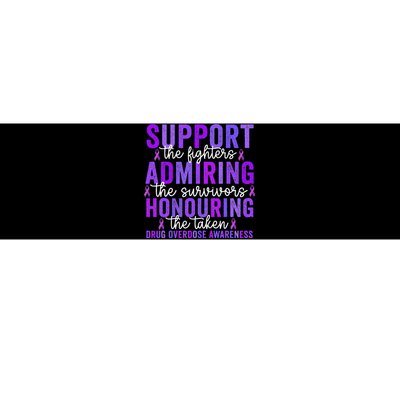 Support Fighters Honouring Taken Drug Overdose Awareness Gift Bumper Sticker