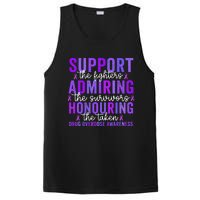 Support Fighters Honouring Taken Drug Overdose Awareness PosiCharge Competitor Tank