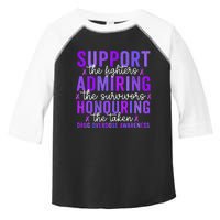 Support Fighters Honouring Taken Drug Overdose Awareness Toddler Fine Jersey T-Shirt