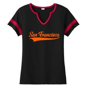 San Francisco Hometown Pride Ladies Halftime Notch Neck Tee