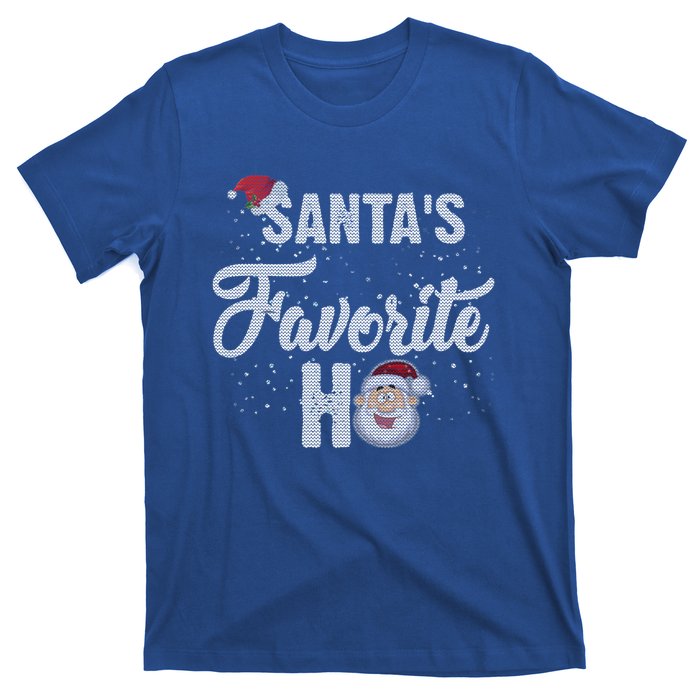 Santas Favorite Ho Funny Christmas Gift T-Shirt