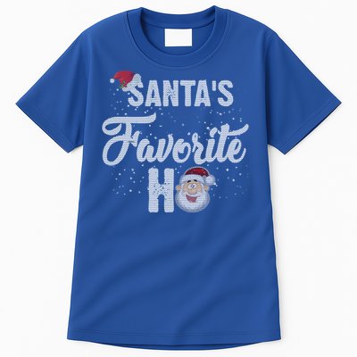 Santas Favorite Ho Funny Christmas Gift Tall T-Shirt