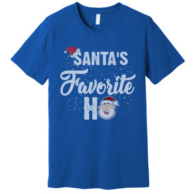 Santas Favorite Ho Funny Christmas Gift Premium T-Shirt