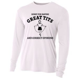 Sorry For Having Great Tits And Correct Opinions Cooling Performance Long Sleeve Crew