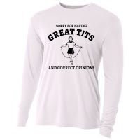 Sorry For Having Great Tits And Correct Opinions Cooling Performance Long Sleeve Crew