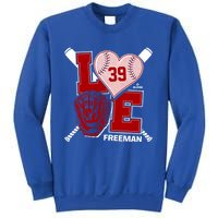 Sam Free Is Love Washington Baseball Fan Valentines Day Gift Sweatshirt