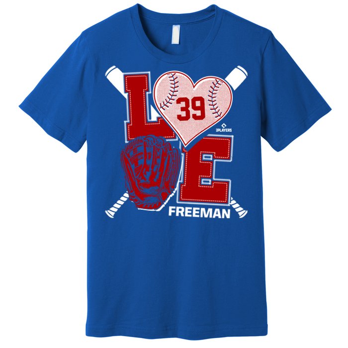 Sam Free Is Love Washington Baseball Fan Valentines Day Gift Premium T-Shirt