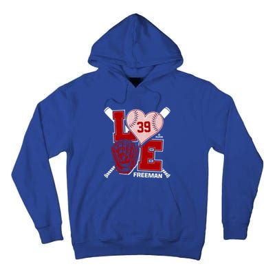 Sam Free Is Love Washington Baseball Fan Valentines Day Gift Tall Hoodie