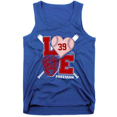 Sam Free Is Love Washington Baseball Fan Valentines Day Gift Tank Top