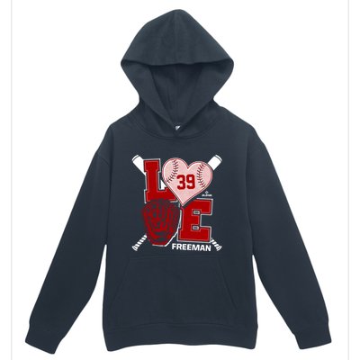 Sam Free Is Love Washington Baseball Fan Valentines Day Gift Urban Pullover Hoodie