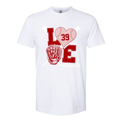 Sam Free Is Love Washington Baseball Fan Valentines Day Gift Softstyle CVC T-Shirt