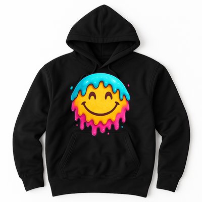 Smile Face Ice-Cream Drip Hoodie
