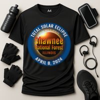 Shawnee Forest Illinois IL Total Solar Eclipse 2024 Performance Shirt