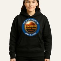 Shawnee Forest Illinois IL Total Solar Eclipse 2024 Hoodie