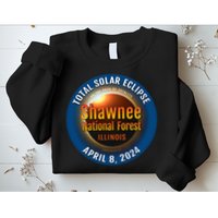 Shawnee Forest Illinois IL Total Solar Eclipse 2024 Sweatshirt