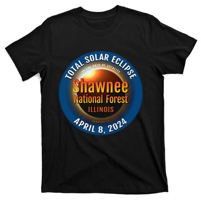 Shawnee Forest Illinois IL Total Solar Eclipse 2024 T-Shirt