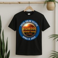 Shawnee Forest Illinois IL Total Solar Eclipse 2024 T-Shirt