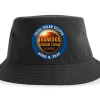 Shawnee Forest Illinois IL Total Solar Eclipse 2024 Sustainable Bucket Hat