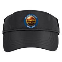 Shawnee Forest Illinois IL Total Solar Eclipse 2024 Adult Drive Performance Visor