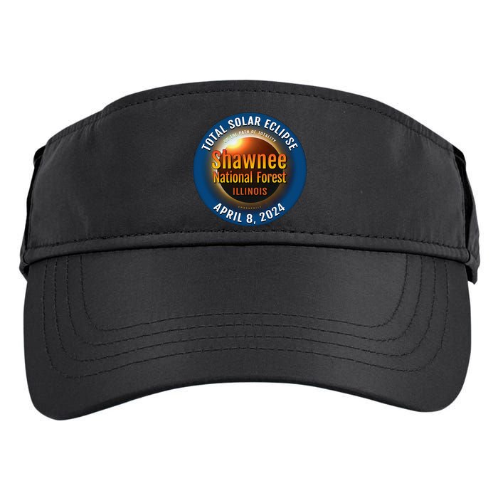 Shawnee Forest Illinois IL Total Solar Eclipse 2024 Adult Drive Performance Visor
