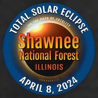 Shawnee Forest Illinois IL Total Solar Eclipse 2024 Adult Drive Performance Visor