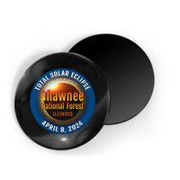 Shawnee Forest Illinois IL Total Solar Eclipse 2024 Magnet