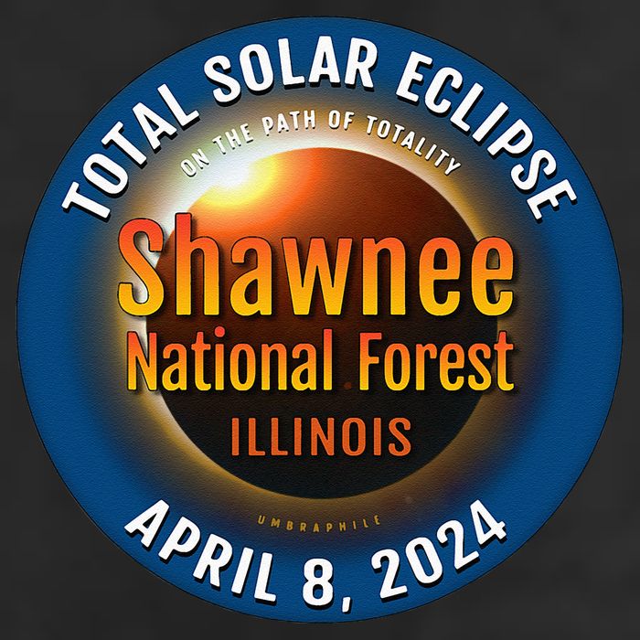 Shawnee Forest Illinois IL Total Solar Eclipse 2024 Hat
