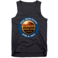 Shawnee Forest Illinois IL Total Solar Eclipse 2024 Tank Top