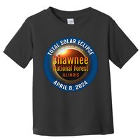 Shawnee Forest Illinois IL Total Solar Eclipse 2024 Toddler T-Shirt