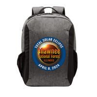 Shawnee Forest Illinois IL Total Solar Eclipse 2024 Vector Backpack